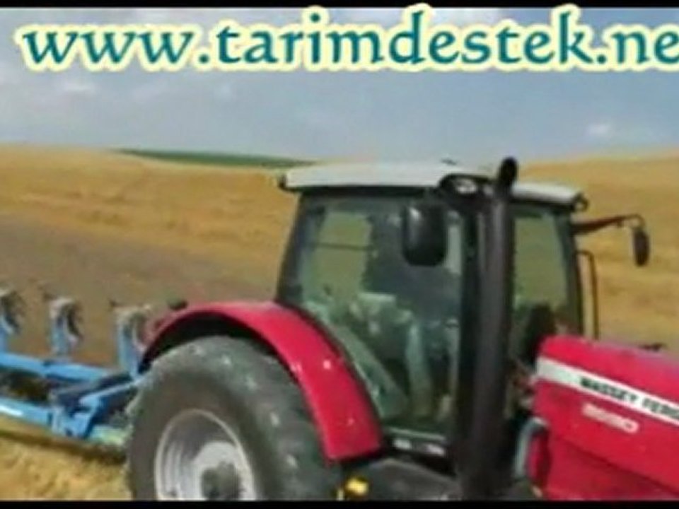 www.tarimdestek.net Massey Ferguson 8690 Traktör Tanıtım Videosu
