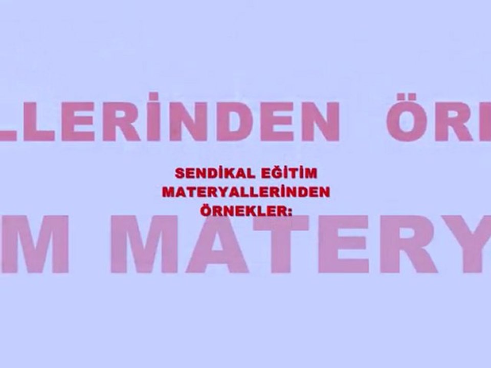 Sendikal Eğitim Etkinliği