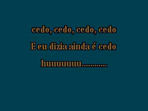 Legião Urbana - Ainda é Cedo