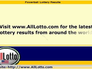 Powerball Lottery Drawing Results for November 30, 2011
