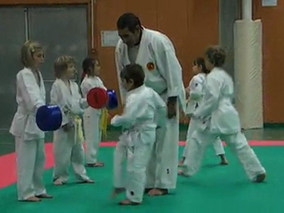 Entraînement enfants débutants