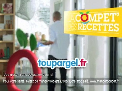Spot TV Toupargel Tony Parker : La compet' des recettes