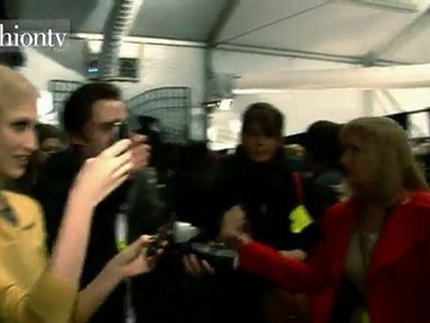 Kelly Rutherford @ Dennis Basso - Winter 2012 NYFW | FTV