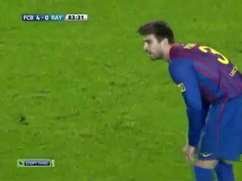 Le carton jaune polémique de Gérard Piqué