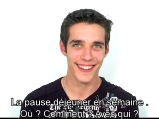 Pause déjeuner : les jeunes témoignent