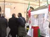 Movimento Tricolore in piazza: 'No al governo fantoccio di Monti'