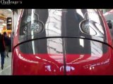 Le TGV-Ferrari de NTV dévoilé dans l'usine d'Alstom de Turin