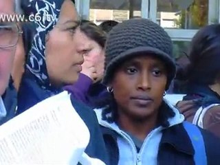 Gli occupanti nella sede dell'Acea contro il distacco dell'acqua