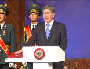 Cumhurbaşkanı Gül, Kırgızistan'daCumhurbaşkanlığı devir Teslim Törenine Katıldı