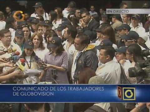 Trabajadores de Globovisión piden a la Corte Contenciosa Administrativa respuesta a recurso de amparo interpuesto