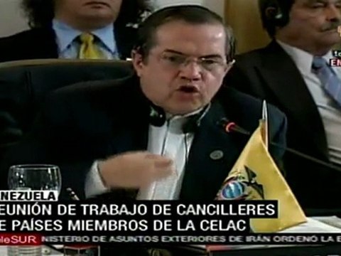 CELAC: Cancilleres debaten sistema para aprobar acuerdos