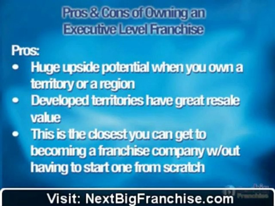 How to start an Executive franchise