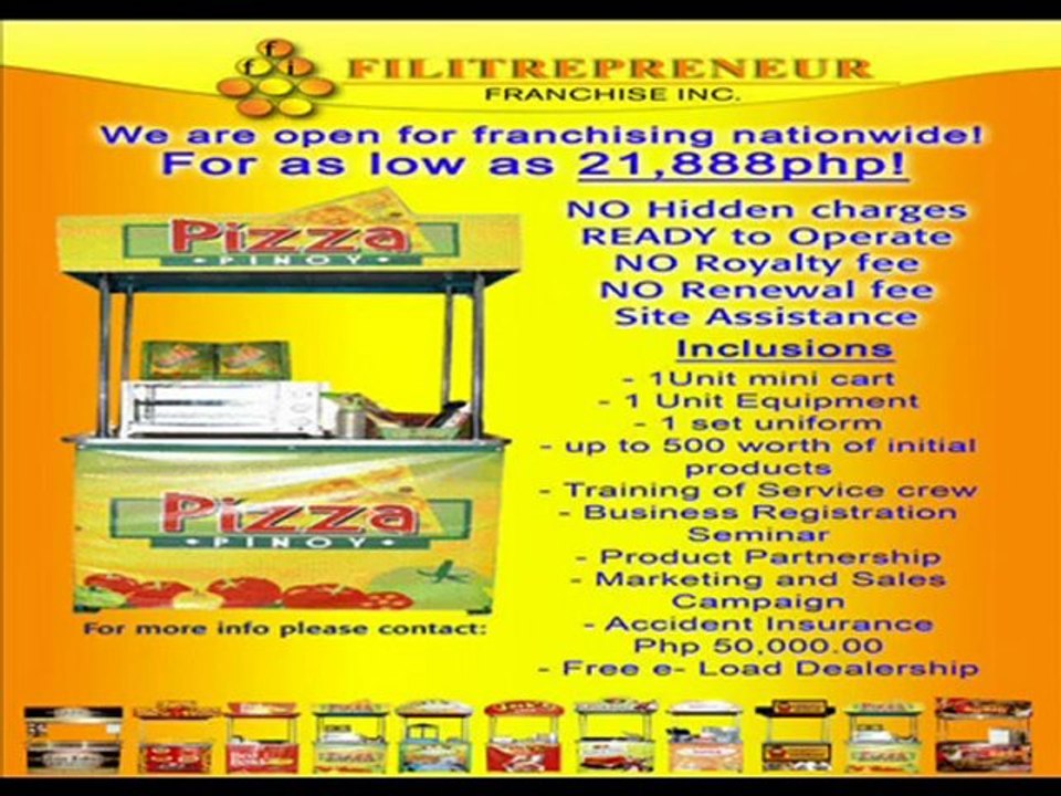 OPEN FOR FRANCHISING BUSINESS..IN METRO MANILA