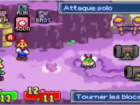 mario et luigi sss partie 2 l'attaque des pièces frères stella