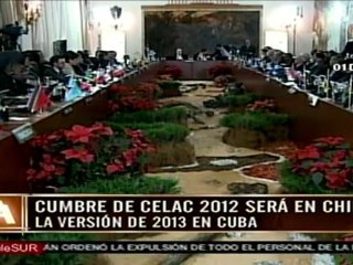 Cuba será sede de la Cumbre de la CELAC 2013
