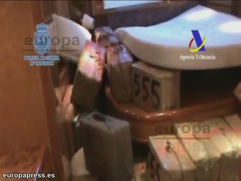 Interceptado un yate con más de 3.300 kilos de hachís