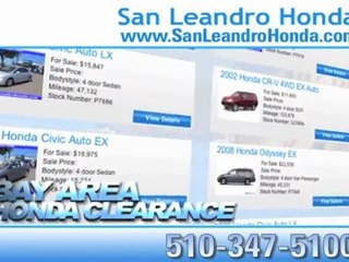 Lease or Finance - Honda FCX San Francisco, CA