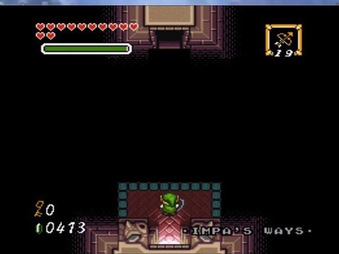 The legend of Zelda PW 17(4ème Donjon, le chemin de Impa)