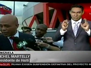 CELAC: Presidente de Haití llega a Venezuela