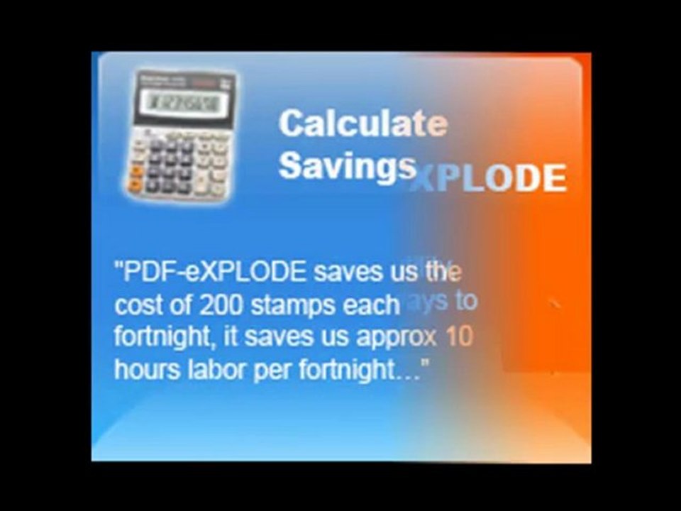 Document Burster by PDF-eXPLODE