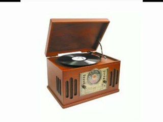 Karcher AMADEUS Musikanlage im Echtholz Nostalgie-Design