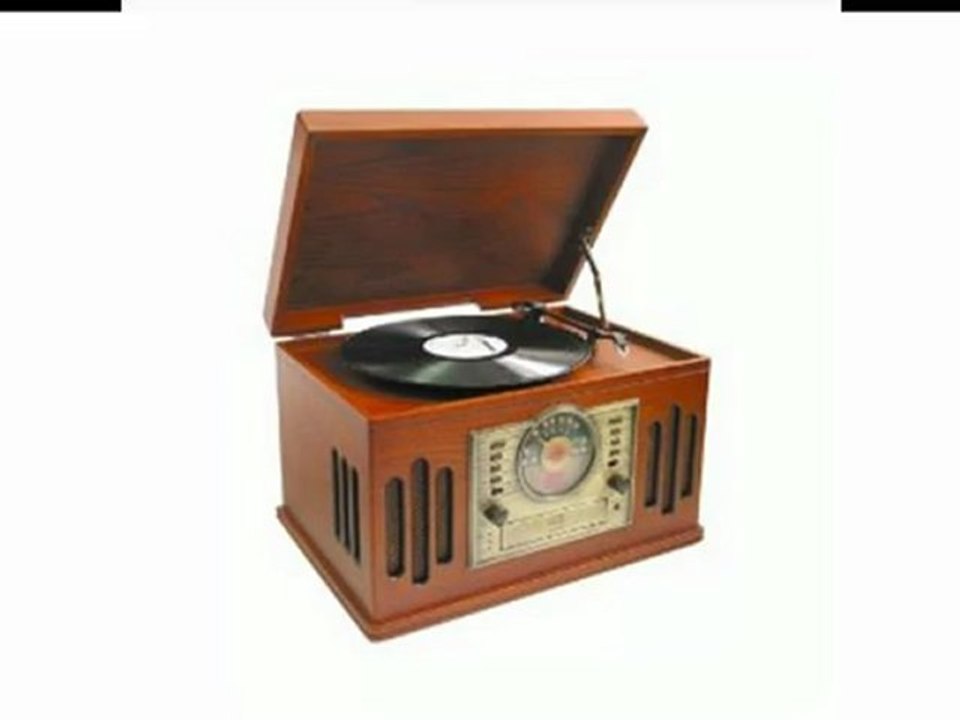 Karcher AMADEUS Musikanlage im Echtholz Nostalgie-Design