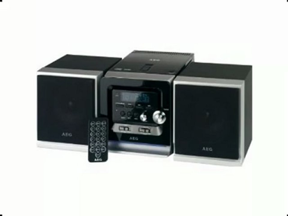 AEG MC 4428 Stereoanlage (CD/MP3-Player, 100 Watt)