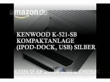 Kenwood K-521-SB Kompaktanlage (iPod-Dock, USB) silber