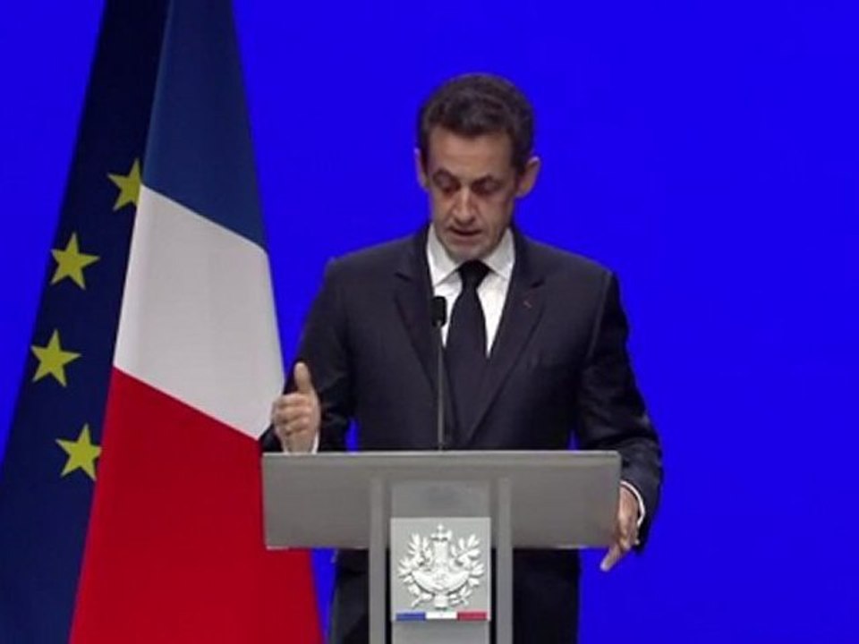 Sarkozy souhaite "un nouveau cycle" contre "la peur"