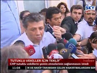 Tutuklu Vekiller İçin Teklif
