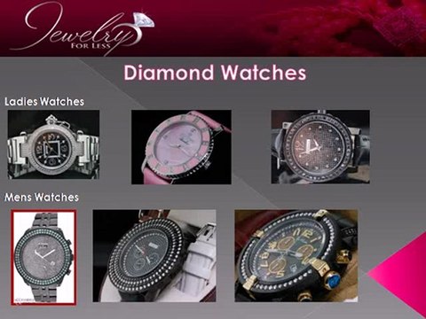 Buy affordable Mens Diamond Watch from jewelry4lessatl