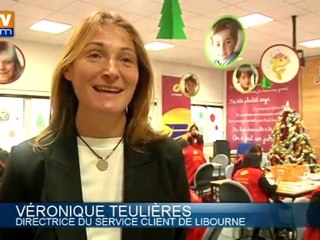La boîte aux lettres du Père Noël ouverte