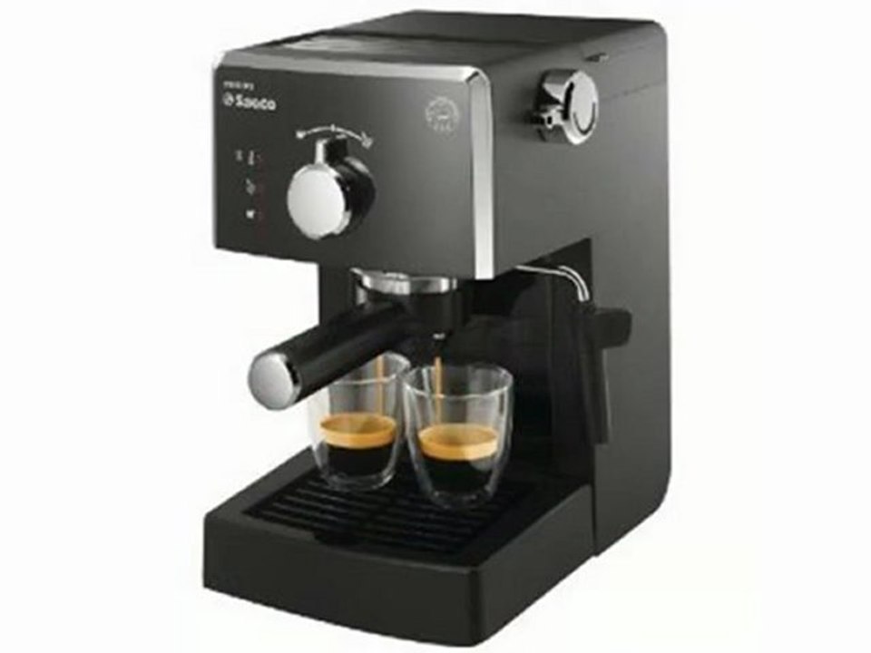 Philips Saeco HD8323/01 Siebträger Nachtschwarz