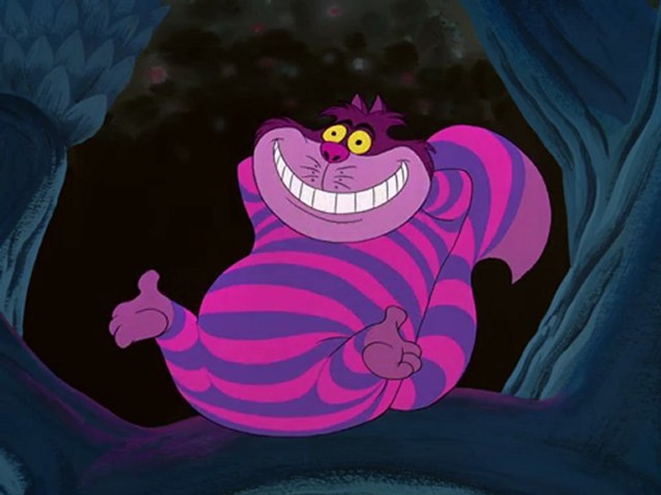 Alice au Pays des Merveilles - La chanson du chat de Cheshire [HD]