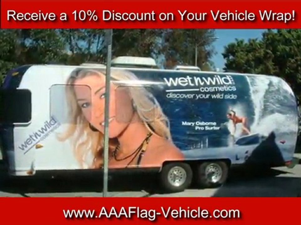 Car Wrapping Pricing from AAA Flag, Get a 10% Discount