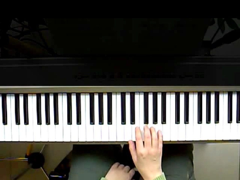 Klavier lernen: Videoauszug Lektion 2 Aufgabe 2