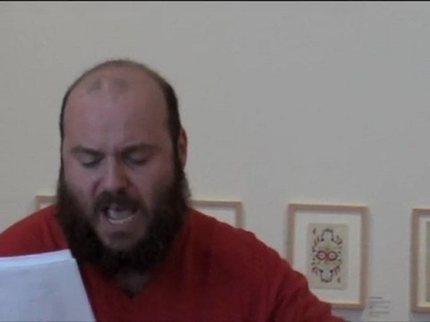 Lecture de Andy Fierens, pour le festival Poésie Marseille.