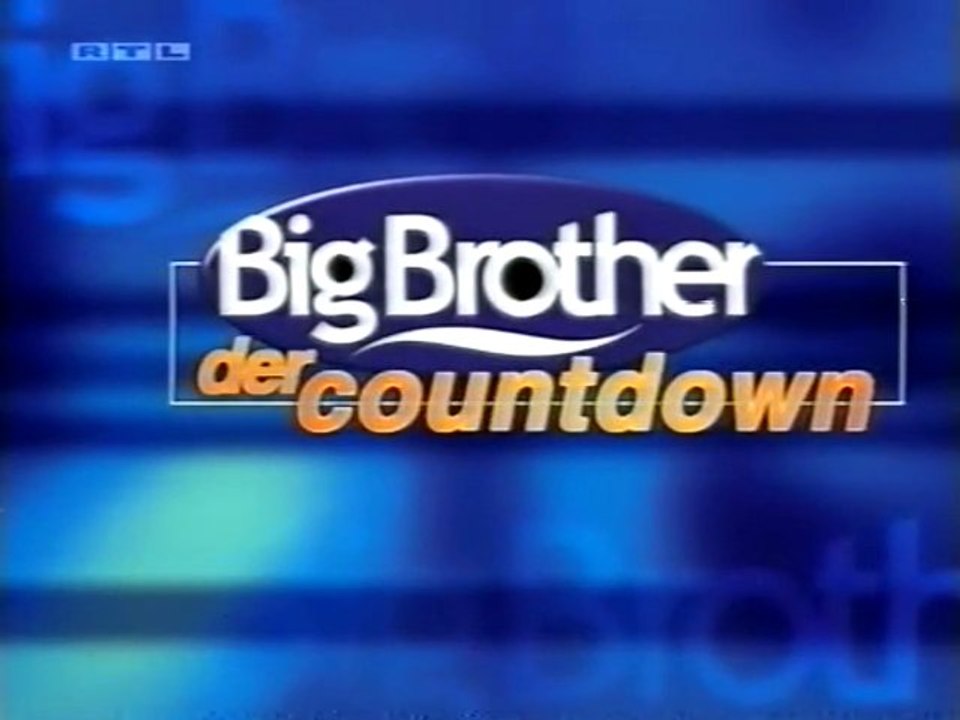 Big Brother 2 - Der Countdown - Vom Samstag, dem 16.09.2000 um 19:10 Uhr