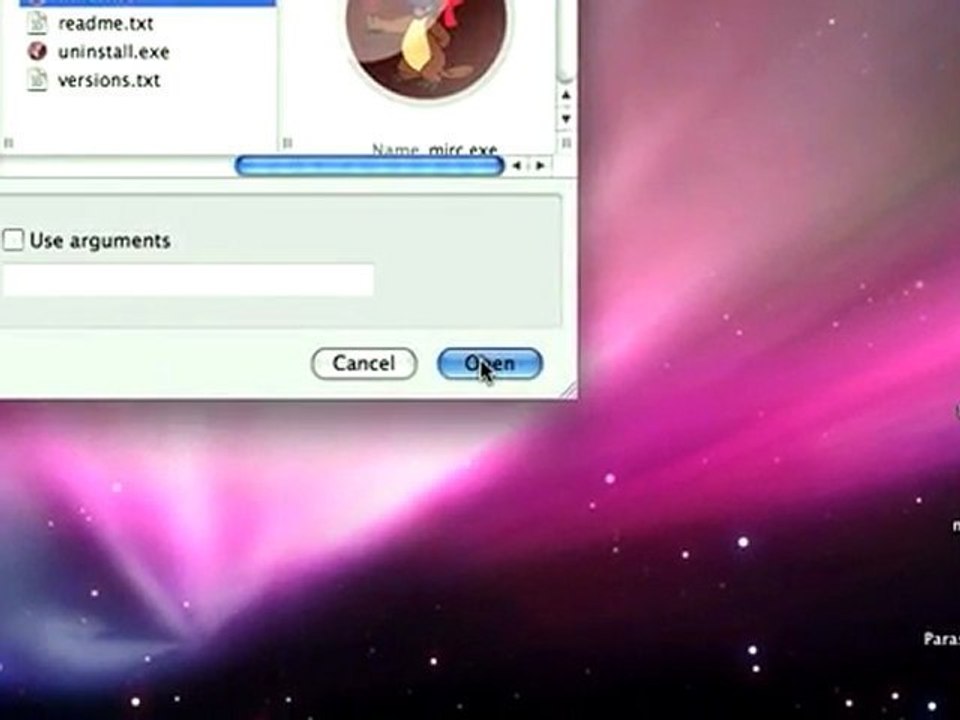 Install mIRC on Mac OSX