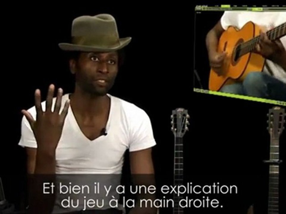 Cours de guitare acoustique Blufunk avec Keziah Jones