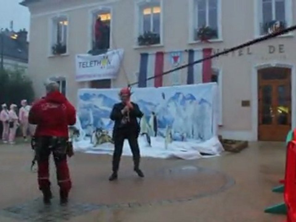 Tyrolienne téléthon 2011
