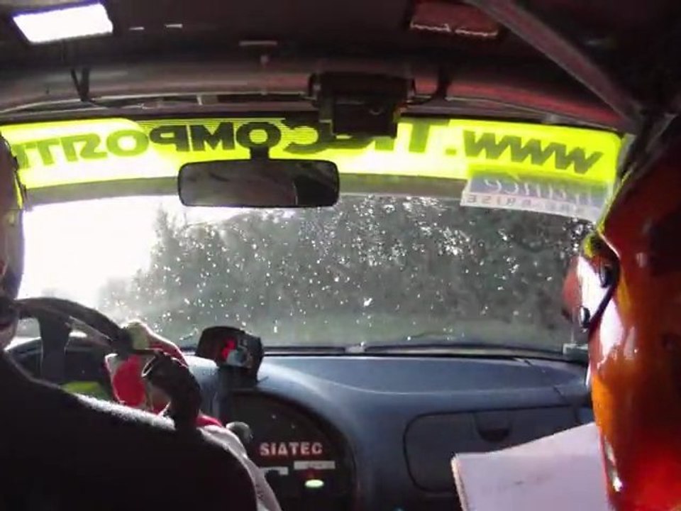 Cordillot Florian/Ronan Choucroun rallye d'automne 2011ES 4 Val de Trézence