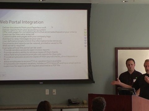 Web Portal Integration using Electronic Document Management Software (EWA ECM)