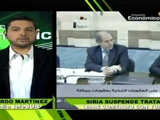 Siria suspende TLC con Turquía