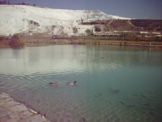 PAMUKALE  --  HIERAPOLIS -- CHÄTEAU  DE  COTON  --  TURQUIE en NOVEMBRE 2011