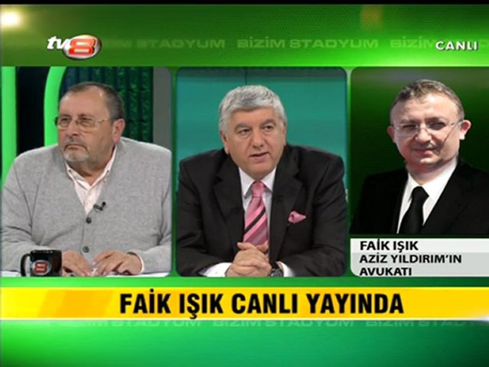 TV8 Bizim Stadyum Faik Işık Bölüm 2