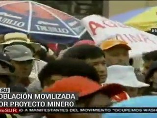 Población de Cajamarca conoce efectos de yacimientos mineros