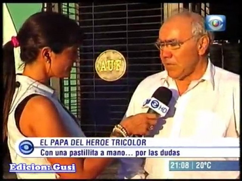El papa del heroe Tricolor
