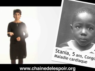 Patricia Loison soutient La Chaîne de l'Espoir