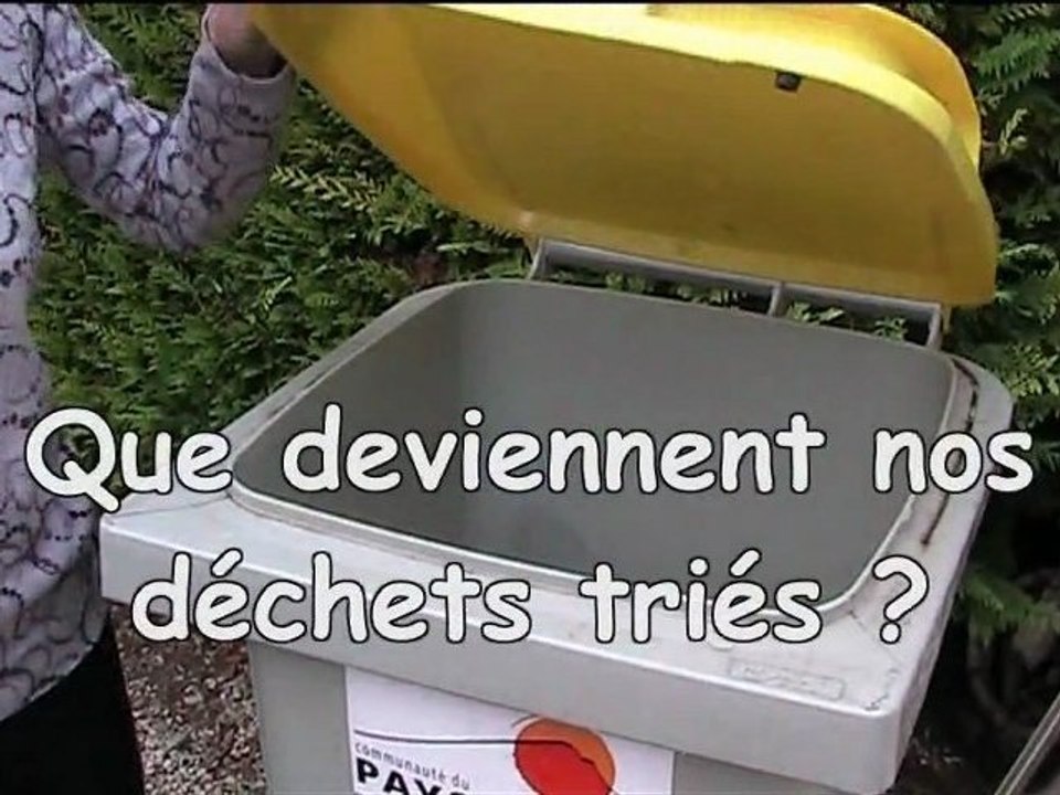 Visite du centre de tri des déchets ménagers d'Aubagne